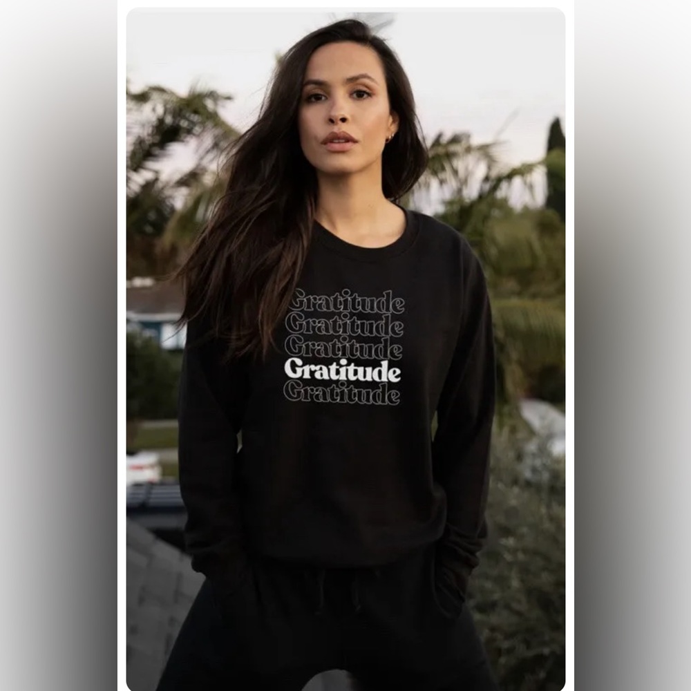 Suburban Riot Gratitude Willow Sweatshirt Size Large